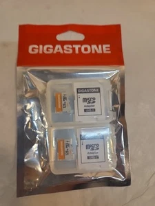 Gigastone 128GB Micro SD Card, 2Pack, 4K UHD Video, Switch Compatible Gaming - Picture 1 of 2