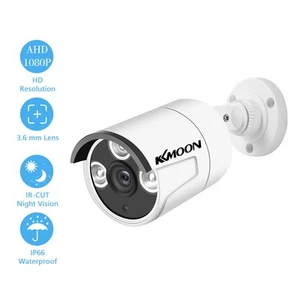 1-4PCS KKmoon AHD 1080p Outdoor Bullet Security Surveillance Camera IR-CUT V6C8 - Picture 1 of 4
