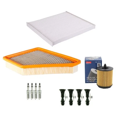 Denso Tune Up Kit NGK 4 Spark Plugs & Boots Kit for Equinox Terrain 2.4L L4 DOHC - Image 1 of 2