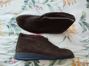 Biekamp Herren Hausschuhe Braun Wildleder ,Neu gefüttert mit Lammfell,Gr.50 - Bild 1 von 6