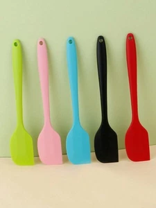 Silicone Spatula for Baking & Cooking – Cake Cream Butter Scraper Tool UK Seller - Picture 1 of 16