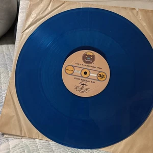 Foghat Stone Blue 12" Blue Vinyl Single 1978 Bearsville Record BRK-6977 - Picture 1 of 2