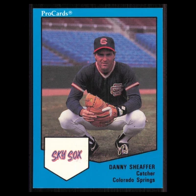 Danny Sheaffer #241 1989 ProCards Minor League Team Sets Baseball Card MLB NM - Image 1 of 3