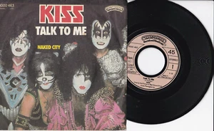 Kiss -Talk To Me / Naked City- 7" 45 Casablanca (6000 463) - Imagen 1 de 1