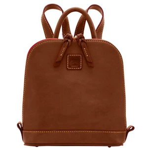 Dooney & Bourke Florentine Small Zip Pod Backpack | Red - Picture 1 of 8
