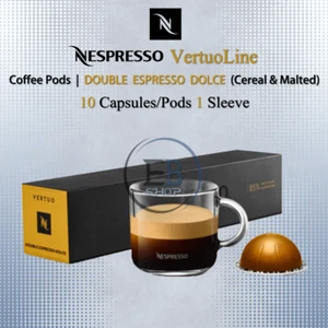 Cafeteras NESPRESSO Vertuo Line 10 cápsulas 1 manga DOBLE ESPRESSO DULCE - Imagen 1 de 2