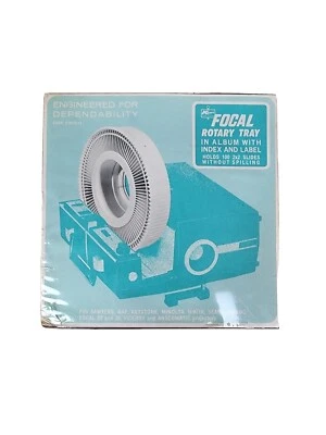 Kmart Focal Rotary Tray New Sealed Holds 100 2x2 Slides Without Spilling - Image 1 of 4