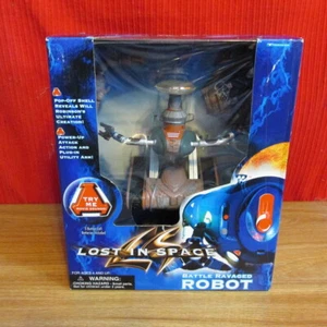 LOST IN SPACE "BATTLE RAVAGED ROBOT" Movie Toy 1997 Trendmasters NEW Still Talks - Picture 1 of 6