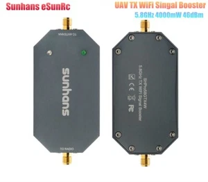 eSunRC UAV Drone TX WiFi Signal Amplifier 5.8GHz 4W 36dBm for One-Way Signal TX - Picture 1 of 13