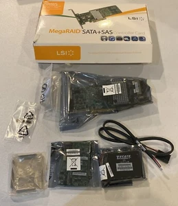 Tarjeta controladora raid y accesorios LSI MR 9266-8i L3-25413-17A. Sujetador - Imagen 1 de 10