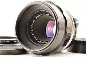 Nikon Micro Nikkor Auto 55mm f/3.5 Non-Ai MF Prime Lens *Excelente+5* #3831 - Imagen 1 de 13