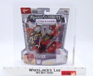 Ransack Scout Class AFA GRADED U90 Transformers Cybertron 2005 Hasbro SEALED - Picture 1 of 11
