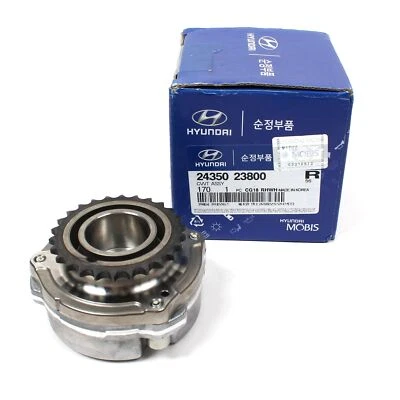 Engranaje de árbol de levas CVVT 2435023800 GENUINO para Hyundai Tucson KIA Spectra Sportage 2L Foto 1 de 3