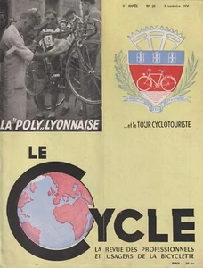 le cycle- la revue international des professionnels et usagers. n°20. sept 1950 - Picture 1 of 2