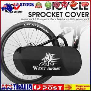 Bike Crankset Cover Dustproof Bike Chain Cover Waterproof Outdoor Bicycle Cover 