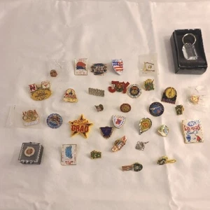Lotto di 25+ spille vintage e recenti spille 1996 olimpiadi sport Las Vegas e altro - Foto 1 di 24