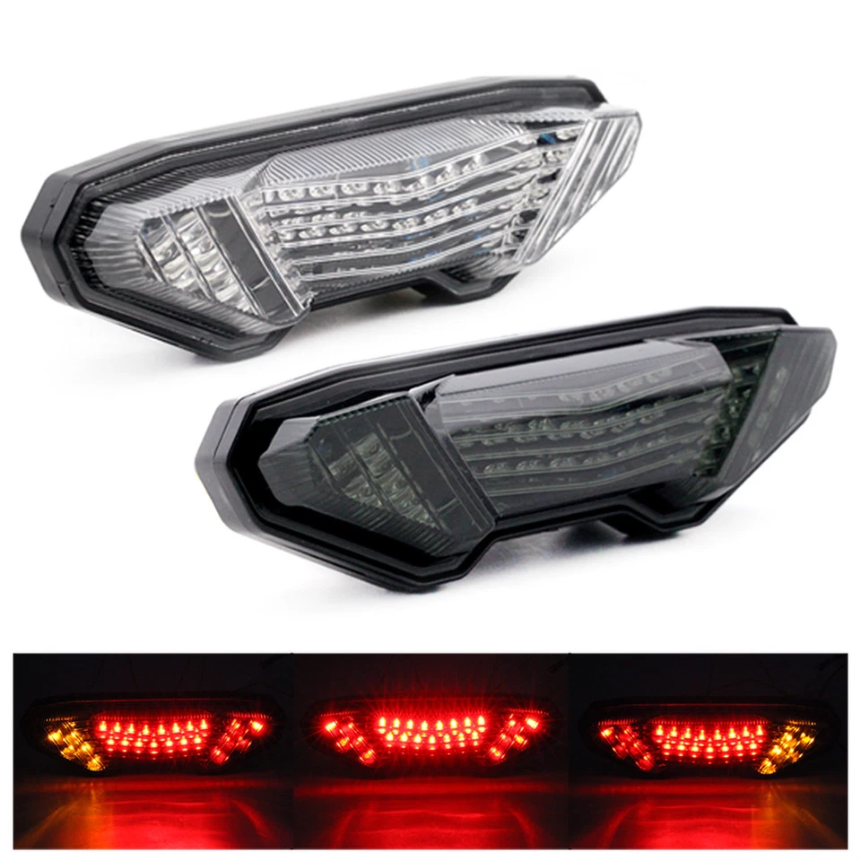 Luz trasera LED integrada intermitente para YAMAHA MT-09/Tracer FZ-09 MT-10 FZ-10 Foto 1 de 4