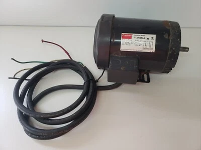 Dayton 3N873A Industrial Motor 3ph 3/4hp 56C 208-230V - Image 1 of 4