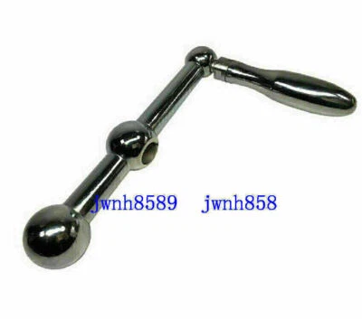 1Set Milling Machine Part Three Ball Crank Handle Stainless Steel For Bridgport - Image 1 of 4