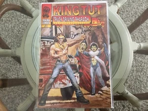 King Tut Truck Driving Pharaoh #1 • Trauma Comics • Simon Sanchez Writer Signed - Picture 1 of 2