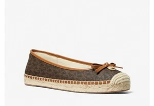 Espadrilla slip-on nuovo con etichette logo Michael Michael Kors Lora - Foto 1 di 5