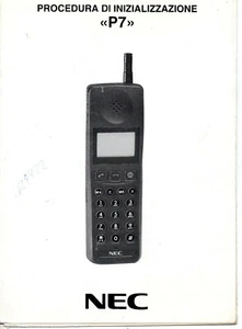 TABELLA DI INIZIALIZZAZIONE DI PROGRAMMAZIONE ESN TELEFONO E-TACS - NEC P7 - Picture 1 of 1