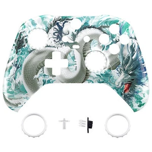 Jade Dragon Shell Faceplate Case Custom for Xbox Elite Series 2 Controller - Picture 1 of 6