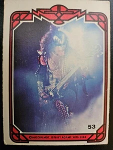 1978 Donruss KISS Trading Cards #53 Gene Simmons NICE - Picture 1 of 1