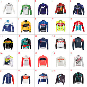 2024 CYCLING TEAM MENS CYCLING Long Sleeve JERSEYS CYCLING JERSEY Bicycle tops