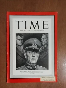 Time Magazine July 14, 1941 German General Keitel Chief of the High Command 423 - Foto 1 di 1