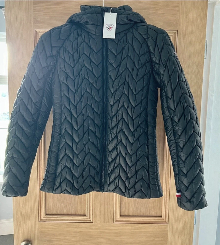 Womens Rossignol Fitted Rosine Winter Sports Luxury Aprés-Ski Jacket.  L . 12-14 - Image 1 of 4