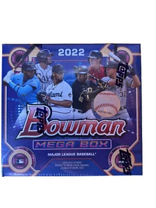 2022 Topps Bowman Baseball Mega Box w/ 2 Chrome Mojo Packs MLB - Picture 1 of 2