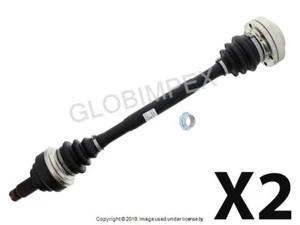 BMW 545i 550i 645Ci 2005-2010 Axle Shaft Assembly REAR L & R (2) GKN LOEBRO OEM - Picture 1 of 1