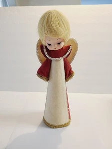 VINTAGE WEIHNACHTENSENGEL SCHAUMSTOFF DEKO FIGUR JAPAN - Bild 1 von 16