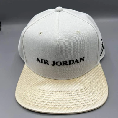 Gorra Air Jordan Hombre Blanco Perla Jumpman Snap Back Cap Foto 1 de 4