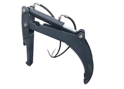 Schwerer Hydraulischer Stammgreifer Holzgreifer Holzniederhalter Niederhalter - Bild 1 von 2