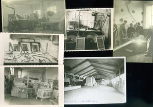 6 POSTCARDS- EUROPEAN ? WORKSHOP - Picture 1 of 1