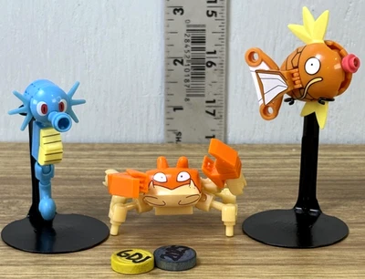 Mega Construx Pokemon Magikarp, Krabby e Horsea - GDJ-A-739 - Imagem 1 de 4