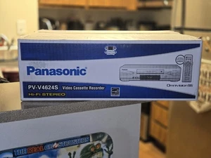 Panasonic Video Cassette Recorder PV-V4624S NEW HI-FI STEREO Omnivision VHS - Picture 1 of 6