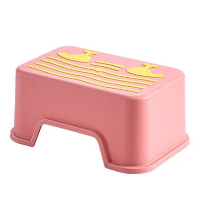  1 stück Toilettenstuhl Fußhocker Kunststoff rutschfeste Leiter Wäschehocker für - Bild 1 von 4