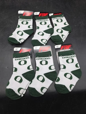 Calcetines Oregon Ducks Talla Niño 3-8 NUEVOS 6 PARES STK.15 Foto 1 de 4