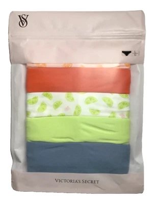 Victoria's Secret Women's 5 Pack No-Show Cheeky Panties Large Multicolor - Image 1 of 4