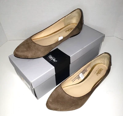 Mossimo Vikki Mujer Pisos con Tachuelas Metal Taupe Talla 7 Caja Original Foto 1 de 4