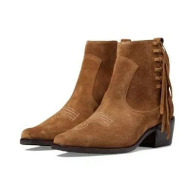 Donald Pliner女式麂皮绒Mona马鞍靴。 尺寸:8.5 — 第 1/4 张图片