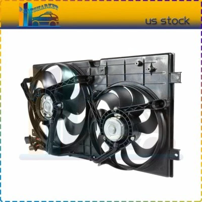 For 1999 2000 01-2005 Volkswagen Beetle 1.8L New Radiator AC Cooling Fan 620-773 Foto 1 de 4