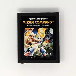 Missile Command (Atari 2600) Cartridge - Picture 1 of 3