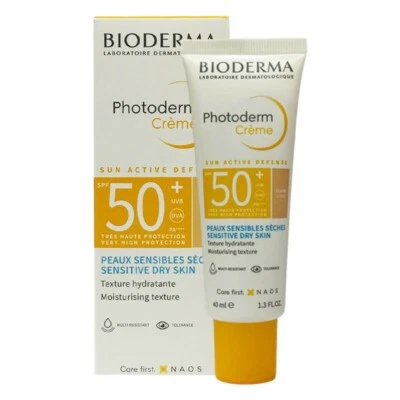 Bioderma Photoderm Cream Light Tinted SPF50+ 40ml 1.3 fl oz Exp 03/2026 - Image 1 of 2