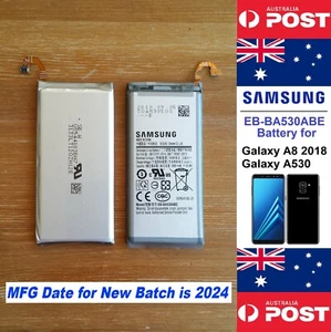 Samsung EB-BA530ABE Battery for Galaxy A8 (2018) A530 3000mAh - Local Seller - Photo 1 sur 13