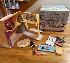 BRATZ RARE Wintertime Chill Out Ski Lodge w/ Ski Lift Furniture ( Incomplete ) - Picture 1 of 24