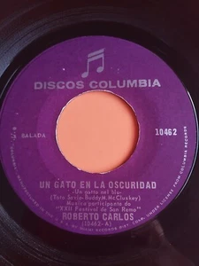 Sandro La Enamorada | Un Gato En La Oscuridad COLUMBIA 10462 VG+ 45 Rpm #5323 - Imagen 1 de 2